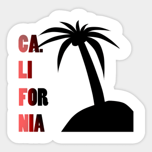 Ca. LiForNia Sticker